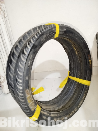 Bike Tire MRF Nylogrip Zapper (Font & Rear) Used